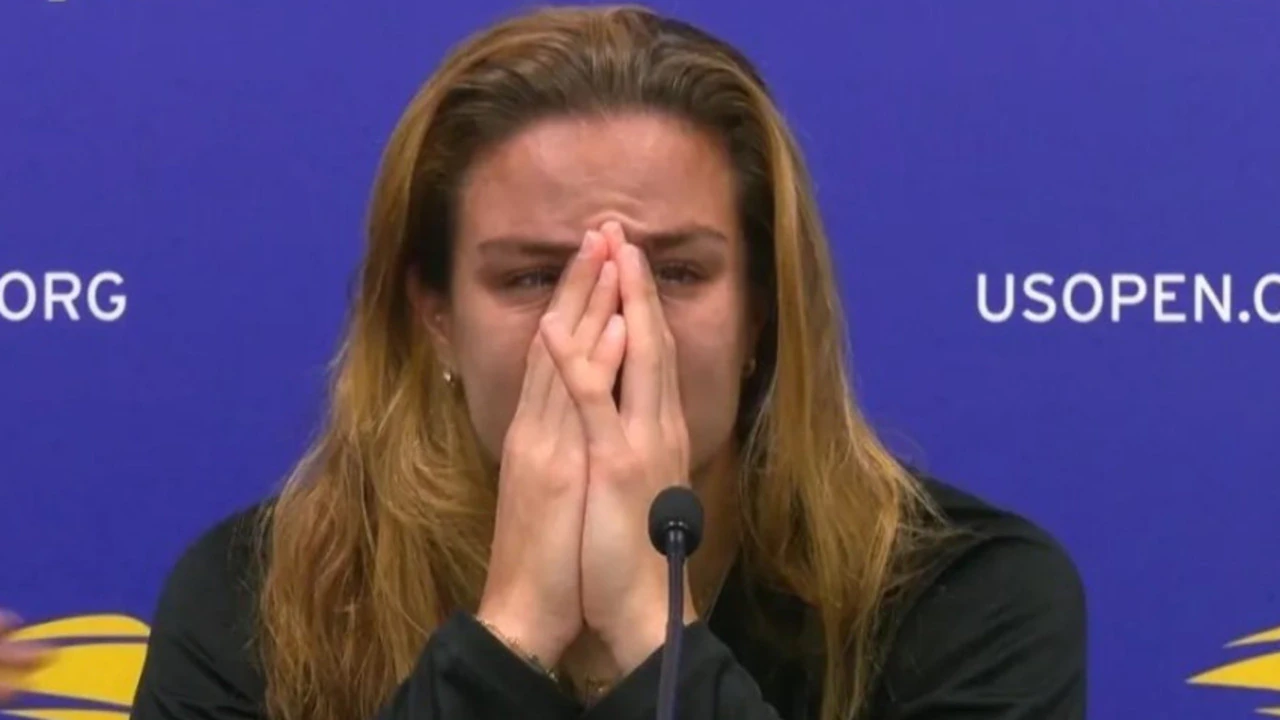 Maria Sakkari in tears as curse continues, complains about marijuana at US Open
