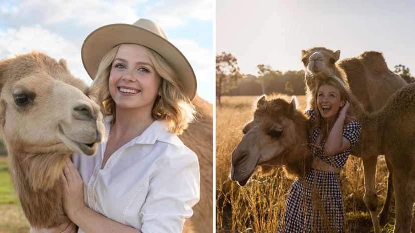 Inside the life of an Aussie ‘camel queen’ farmer: ‘It’s a lot of trial and error’