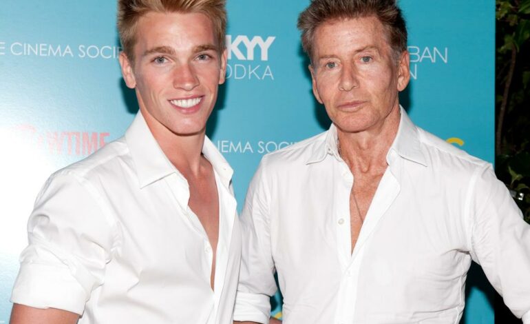 Calvin Klein, 81, steps out with model boyfriend Kevin Baker, 35, for a gym session in LA