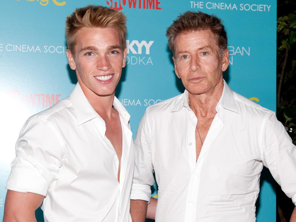 Calvin Klein, 81, steps out with model boyfriend Kevin Baker, 35, for a gym session in LA