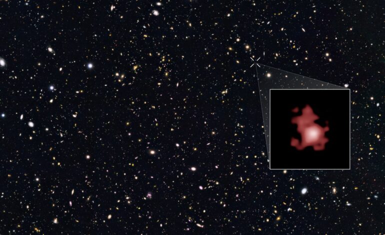 Scientists discover oldest black hole ever that grew far more quickly than expected