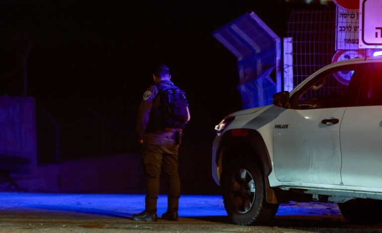 Israeli police accidentally kill young girl after ‘ramming attack’ on West Bank checkpoint