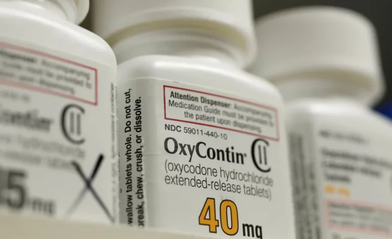 An OxyContin advertiser will pay $350 million in the first-ever opioid marketing settlement