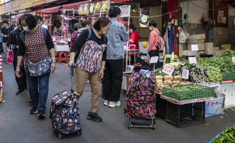 China falls deeper into deflation, with consumer prices suffering biggest fall since 2009