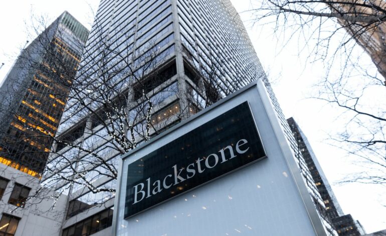 Blackstone in talks to buy data centre construction giant Winthrop