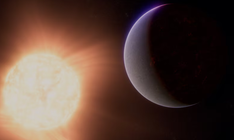 Researchers detect thick atmosphere around planet twice as big as Earth