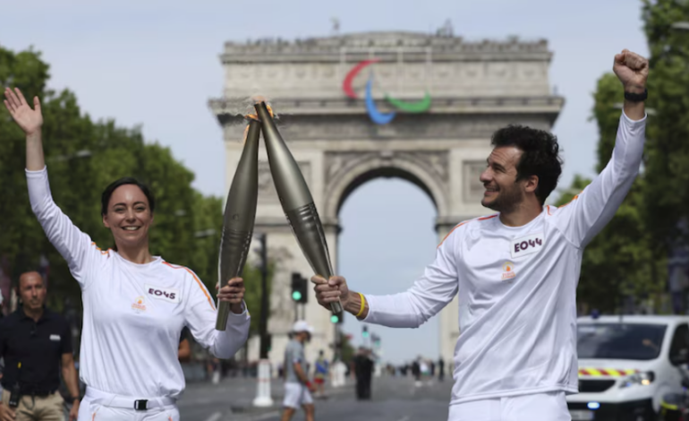 Olympic torch arrives in Paris ahead of 2024 Summer Games