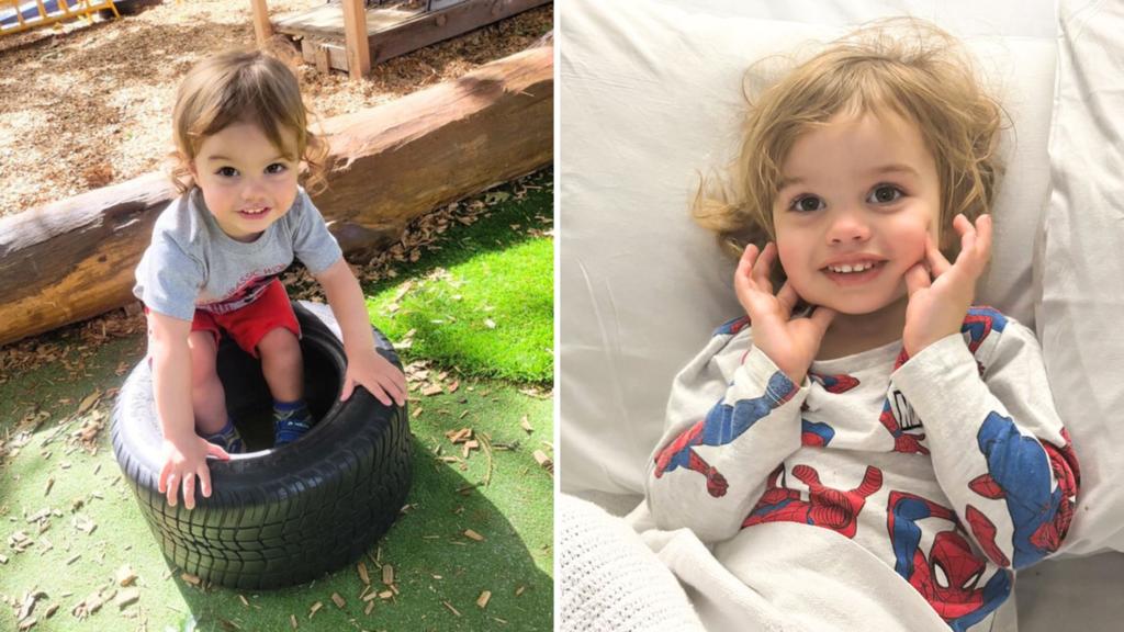 Oliver’s ‘silly cough’ didn’t go away after a week. Then a tumour was discovered on the child’s lungs